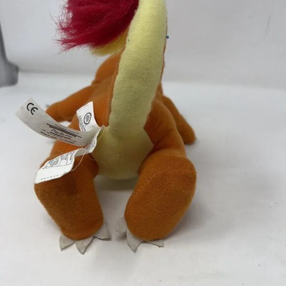 Giant 1999 Pokemon Charizard Charmander Plush Toy 12" Nintendo play by play - Picture 11 of 12